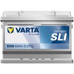 Varta D59 Car Battery Type 075 (560409054)  